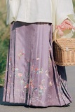 绣花马面裙